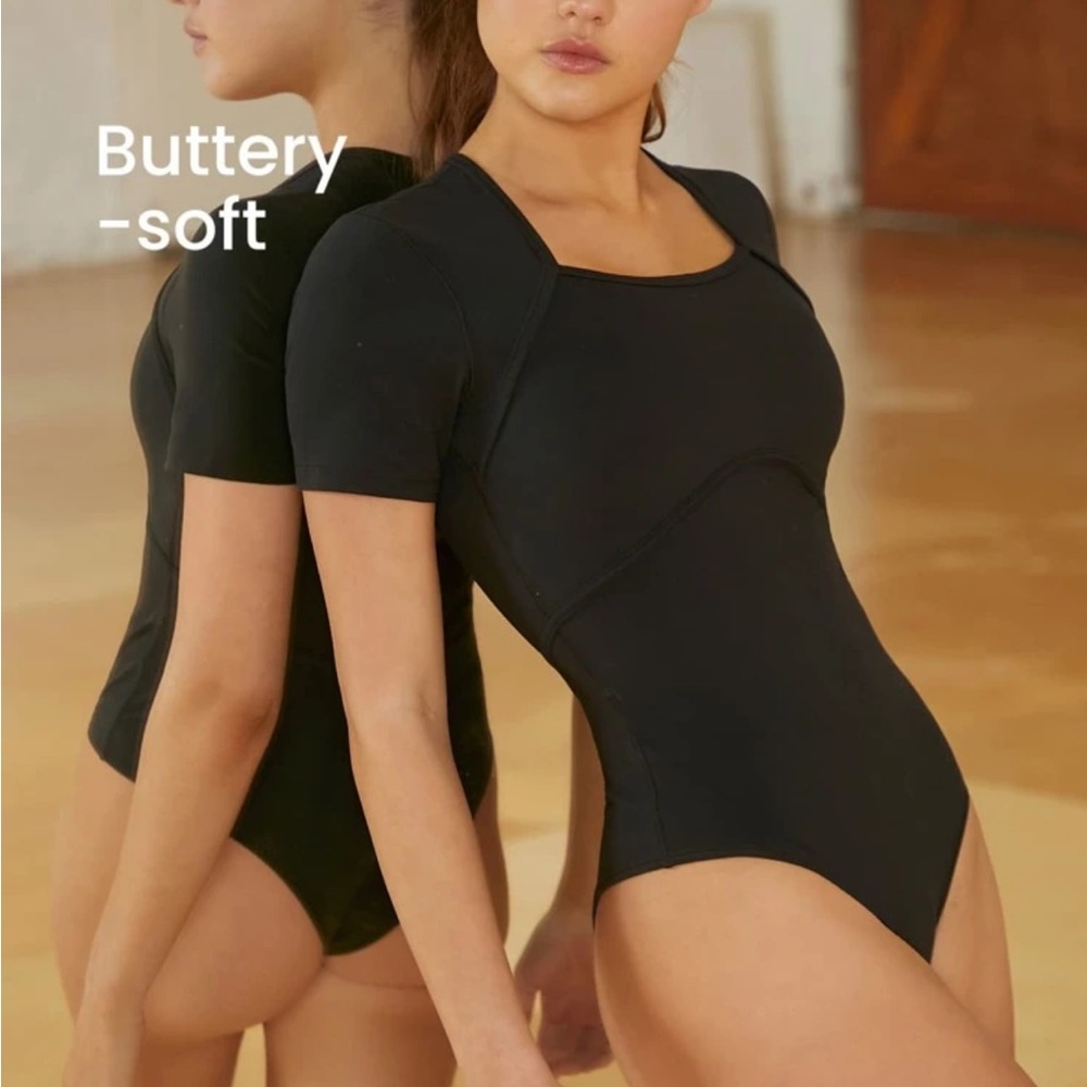 GLOWMODE FeatherFit™ Prima Ballerina 2-In-1 Bodysuit